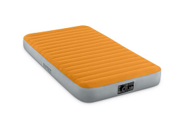 Надувной матрас Super-Tough Airbed, 99х191х20см, встроенный насос на батарейках, арт.64791