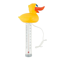 Термометр-игрушка "Утка" для измерения температуры воды в бассейне, арт.AQ12221